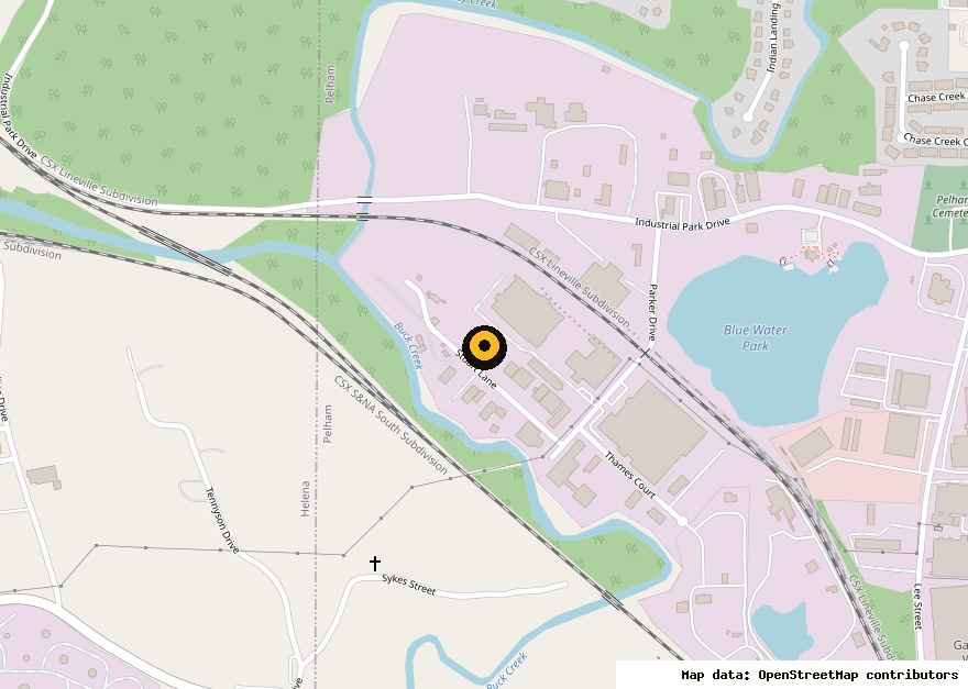 Home 1 Map showing Trash Taxi of Alabama at 656 Stuart Ln, Pelham, AL 35124